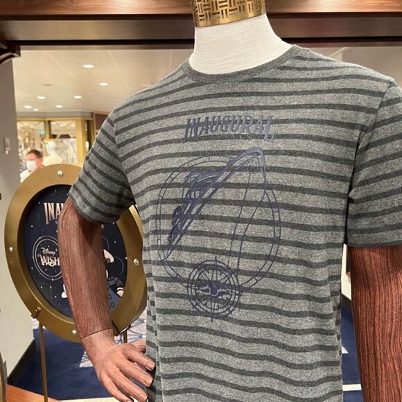 Disney Cruise Line (DCL) - Disney Wish "Inaugural Sailings" Shirt for Men - Picture 7 of 7